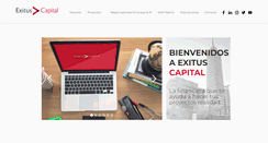 Desktop Screenshot of exituscapital.com